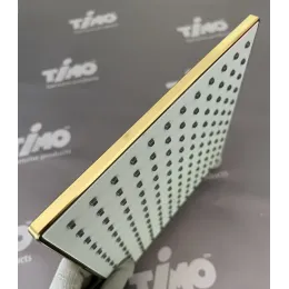 Timo. Душевая система встроенная с термостатом Petruma SX-5049/17SM Золото матовое