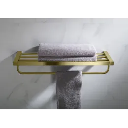 Timo. Полка для полотенец Selene 17058/17 Золото матовое