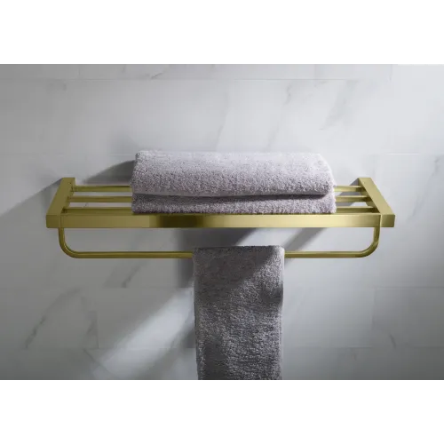 Timo. Полка для полотенец Selene 17058/17 Золото матовое