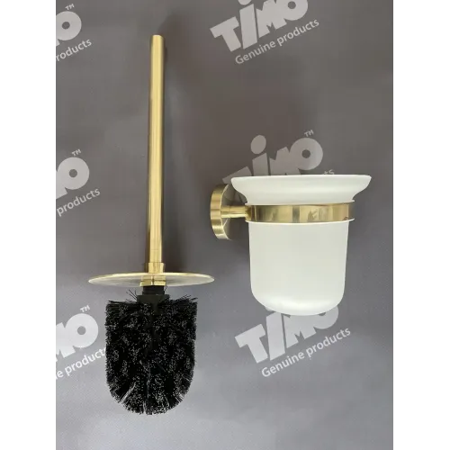 Timo. Щетка для туалета Saona 13061/17 Золото матовое
