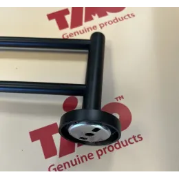 Timo. Полотенцедержатель двойной Saona 13056/03 Черный