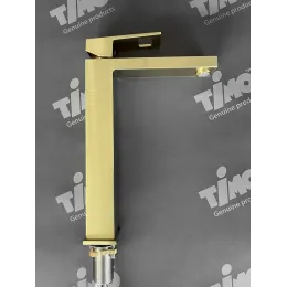 Timo. Смеситель для раковины-чаши Briana 7111/17F Золото матовое