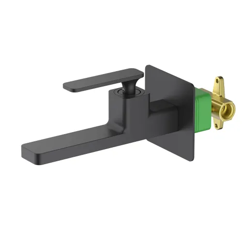 Timo. Смеситель для раковины встроенный Torne 4372/03SM Черный