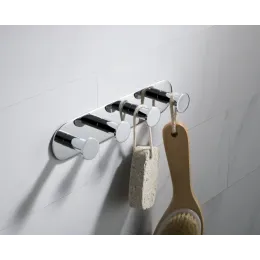 Timo. Вешалка 4-крючка Saona 13015/00 Хром