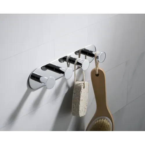 Timo. Вешалка 4-крючка Saona 13015/00 Хром