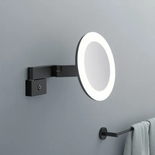 Timo. Зеркало с подсветкой Petruma 15276/03 Черный