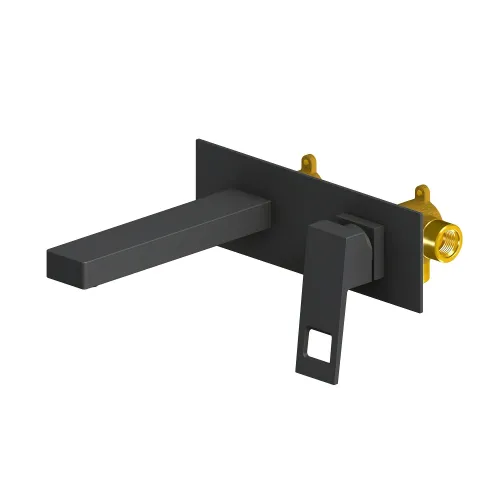 Timo. Смеситель для раковины встроенный Briana 7171/03SM Черный