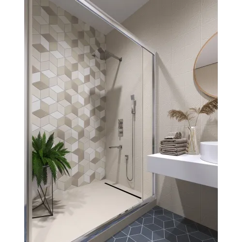 Timo. Душевая система встроенная с термостатом Petruma SX-5149/00SM Хром