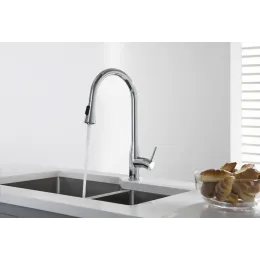 Timo. Смеситель для кухни с выдвижной лейкой Saona 2336/00FL Хром