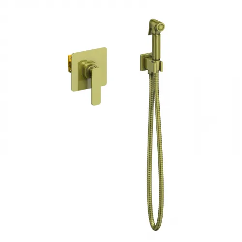 Timo. Смеситель встроенный с гигиеническим душем Torne 4389/02SM Антик