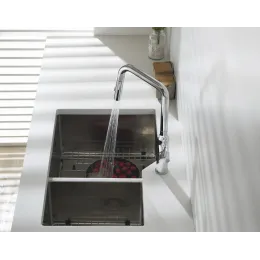 Timo. Смеситель для кухни с выдвижной лейкой Saona 2386/00FL Хром