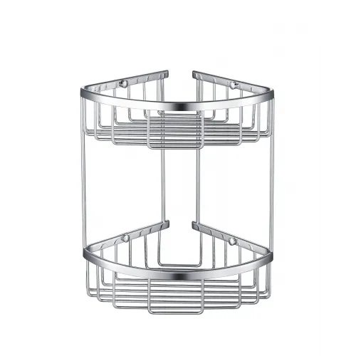 Timo. Полка угловая двойная Saona 13082/00 Хром