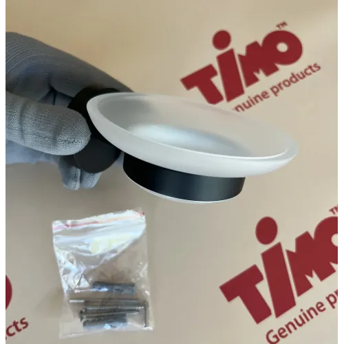 Timo. Мыльница Saona 13021/03 Черный