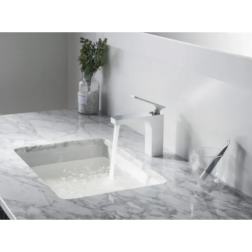 Timo. Смеситель для раковины Torne 4361/00-16 Хром-Белый