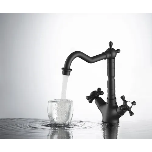 Timo. Смеситель для раковины - кухни Nelson 0143/03F Черный