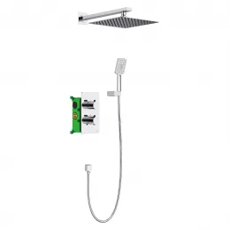 Timo. Душевая система встроенная с термостатом Petruma SX-5159/00SM Хром