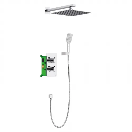 Timo. Душевая система встроенная с термостатом Petruma SX-5159/00SM Хром