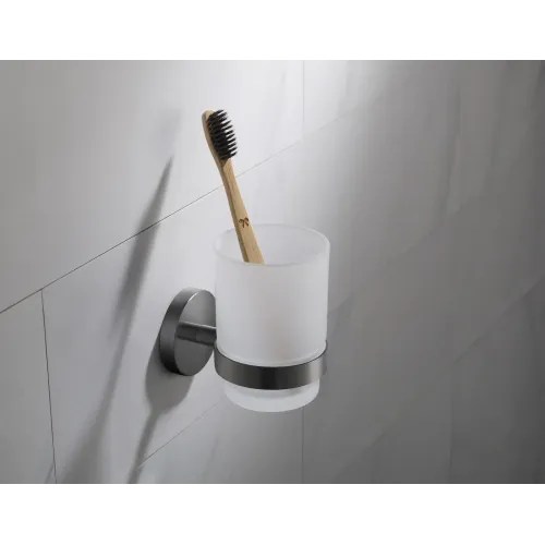 Timo. Стакан для зубных щеток Saona 13031/18 Черное золото