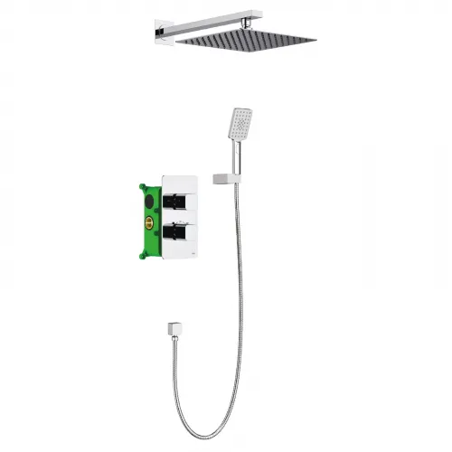 Timo. Душевая система встроенная с термостатом Petruma SX-5059/00SM Хром