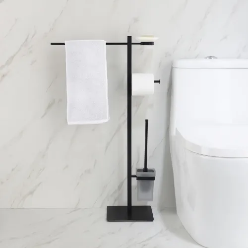 Timo. Стойка в ванную комнату Selene 14085/03 Черный