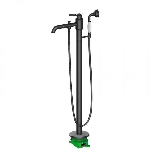 Timo. Смеситель напольный Arisa 5300/03Y-CR Черный