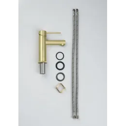 Timo. Смеситель для раковины Saona 2361/17F Золото матовое