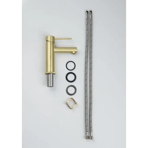 Timo. Смеситель для раковины Saona 2361/17F Золото матовое