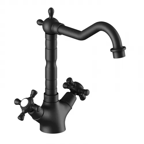 Timo. Смеситель для раковины - кухни Nelson 0143/03F Черный