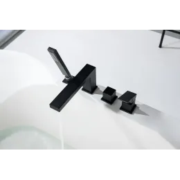 Timo. Смеситель для ванны врезной Selene 2130/03Y Черный