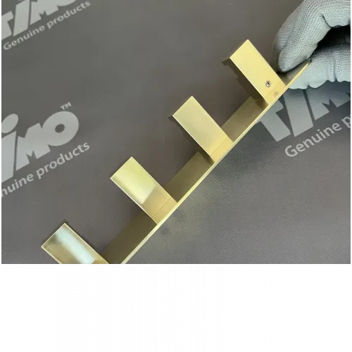 Timo. Вешалка-4 крючка Selene 17015/17 Золото матовое