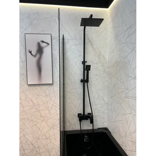 Timo. Душевая система Selene SX-2013/03 Черный