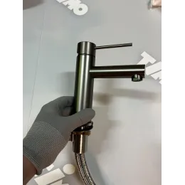 Timo. Смеситель для раковины Saona 2361/18F Черное золото