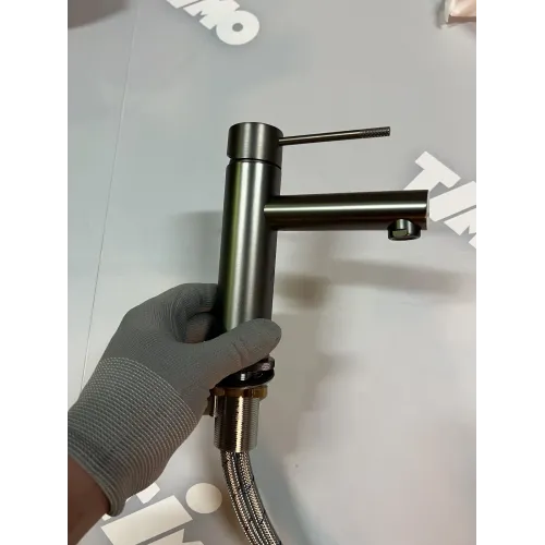 Timo. Смеситель для раковины Saona 2361/18F Черное золото