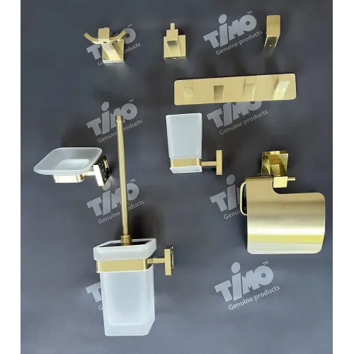 Timo. Стакан для зубных щеток Selene 17033/17 Золото матовое