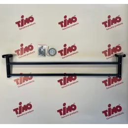 Timo. Полотенцедержатель двойной Saona 13056/03 Черный