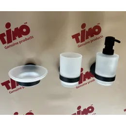 Timo. Стакан для зубных щеток Saona 13031/03 Черный