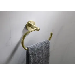 Timo. Полотенцедержатель Saona 13050/17 Золото матовое