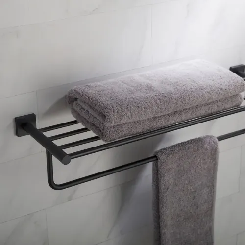 Timo. Полка для полотенец Selene 12058/03 Черный