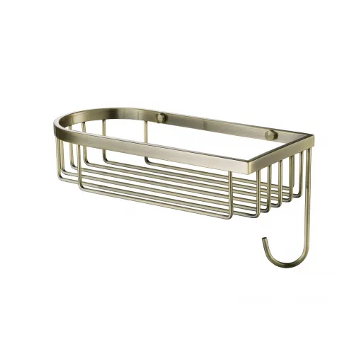 Timo. Полка с крючком Nelson 160080/02 Антик