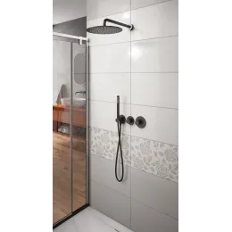Timo. Душевая система встроенная с термостатом Saona SX-2359/03SM Черный