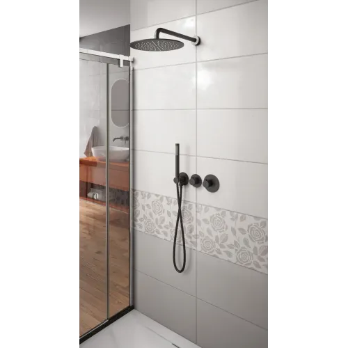 Timo. Душевая система встроенная с термостатом Saona SX-2359/03SM Черный