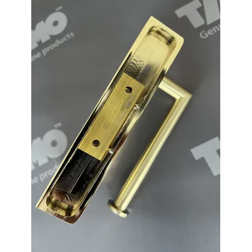 Timo. Бумагодержатель с полкой для телефона Saona 13043/17 Золото матовое