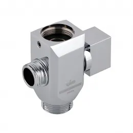 Timo. Дивертор с кранбуксой для смесителя на ванну R-240 Хром