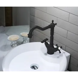 Timo. Смеситель для раковины - кухни Nelson 0143/03F Черный