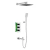 Timo. Душевая система встроенная с термостатом Petruma SX-5049/00SM Хром