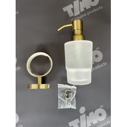 Timo. Дозатор Saona 13039/17 Золото матовое