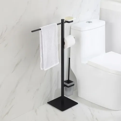 Timo. Стойка в ванную комнату Selene 14085/03 Черный