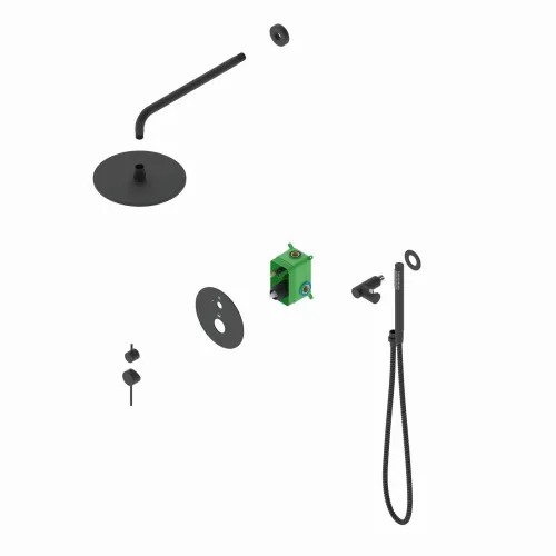 Timo. Душевая система встроенная Saona SX-2369/03SM Черный