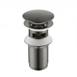 Timo. Донный клапан с переливом, универсальный 8011/18 Черное золото