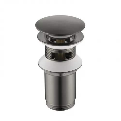 Timo. Донный клапан с переливом, универсальный 8011/18 Черное золото